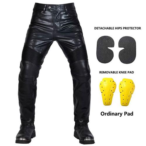 Pantalon cuir discount moto pas cher